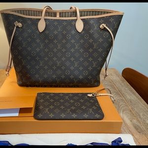 Louis Vuitton Neverfull GM in Beige